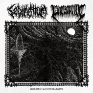 SEDIMENTUM / PHOBOPHILIC Horrific Manifestation SPLIT EP , BLACK [VINYL 7"]